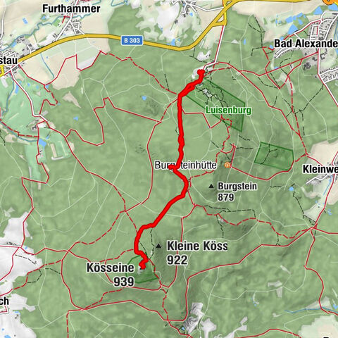 Winterwanderung auf die Kösseine