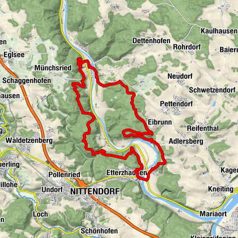 Trailrunning - Traumtrail Nr. 2 Etterzhausen / Pielenhofen