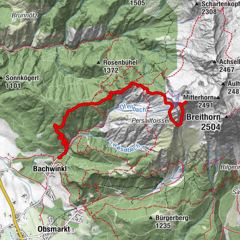 Via ferrata Persailhorn sud