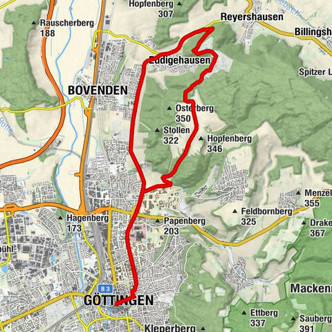 De Göttingen à la Burg Plesse