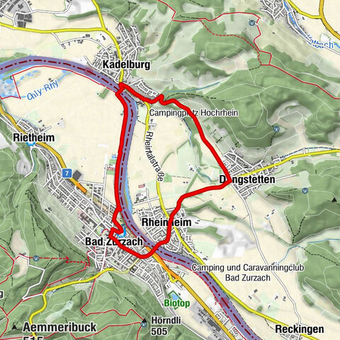 Sentier du Rhin transfrontalier