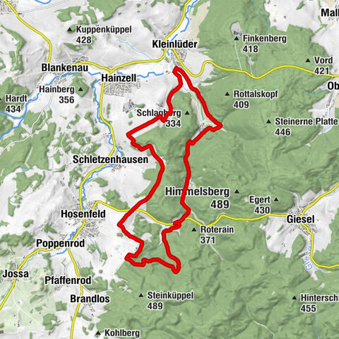 Rhön Extratour Mühlenweg