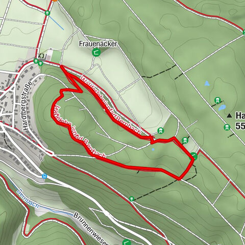 Parcours d’aventure en forêt Bernbach