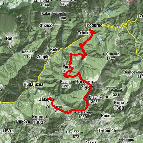 JULIANA BIKE - étape 6 : Zakojca - Podbrdo