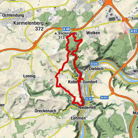 Schöne Wanderung an der Mosel