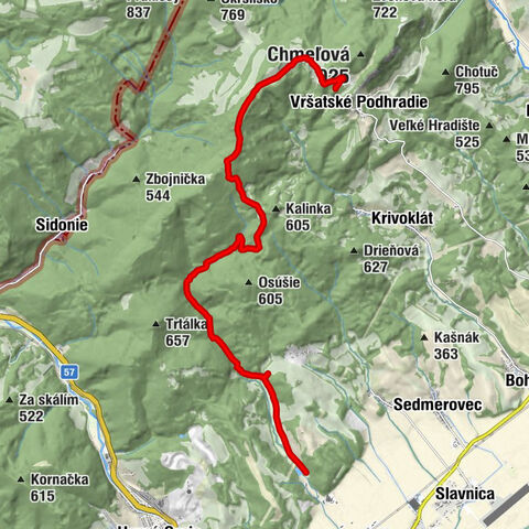Gílianka, Vršatec