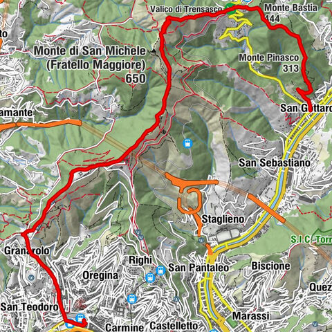 GE_24 Les remparts et les forts de Gênes