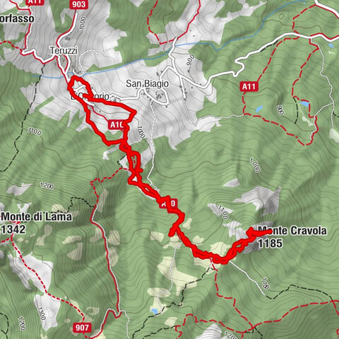 Teruzzi - Monte Cravola - Teruzzi, Italia
