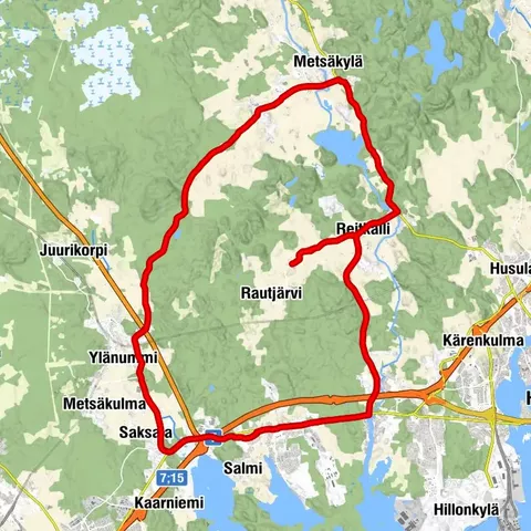 Parcours rural de Villa Jaakkola