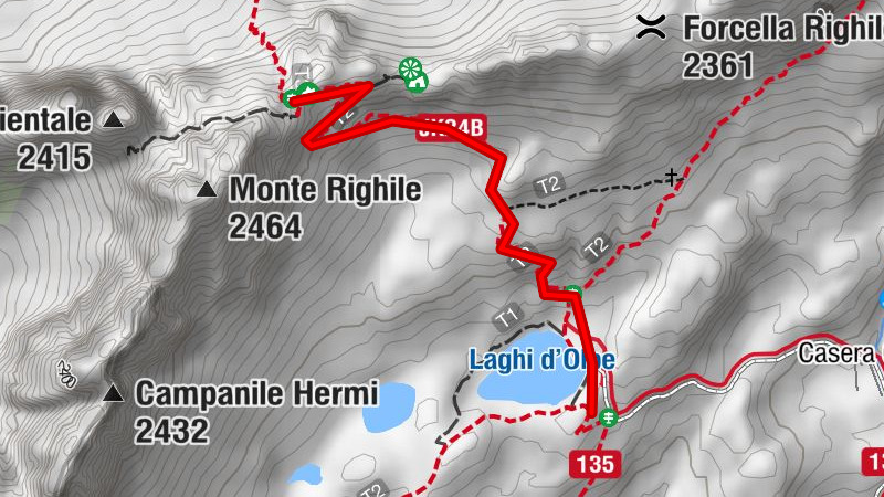 28 COL DU MULO depuis les lacs d'Olbe - Sappada