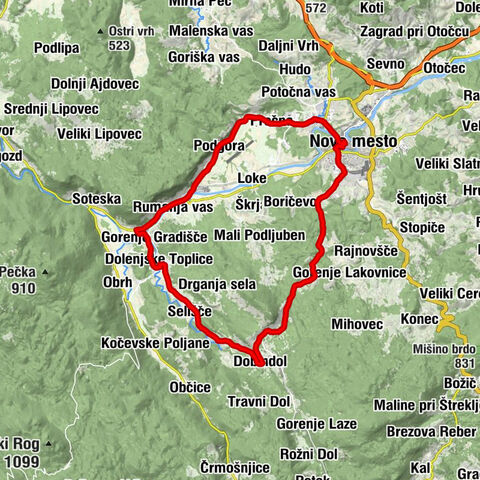 Le parcours à vélo thermal spa