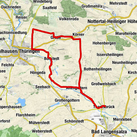 Rundfahrt entlang der Unstrut….mit Panoramablick über das westliche Thüringer Becken