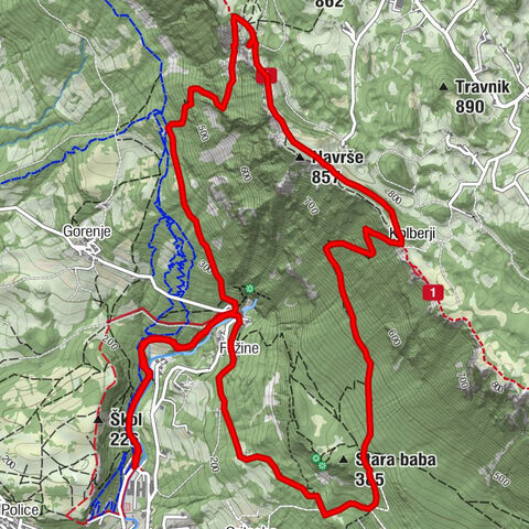 La fenêtre naturelle Otlica