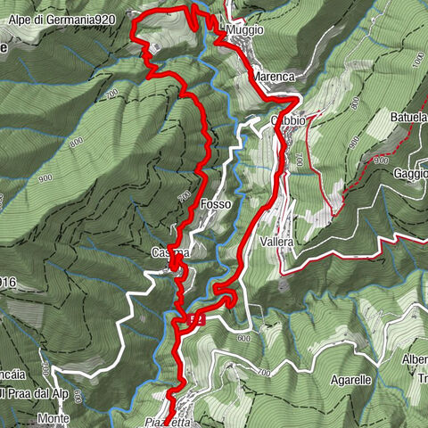 Tour de la vallée de Muggio