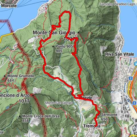 Sentiero del Monte San Giorgio (SuisseMobile 636)