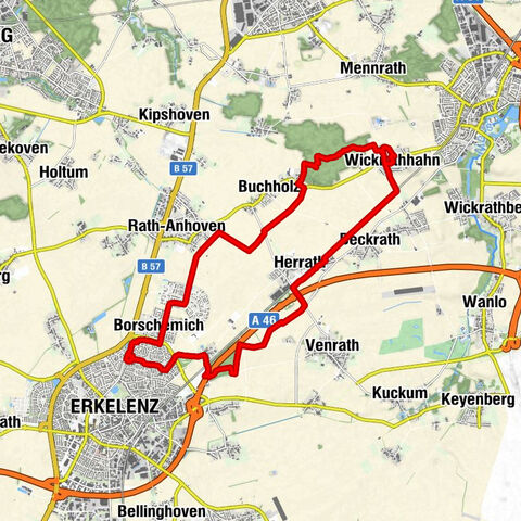 Erkelenz Wickrathhahn Erkelenz- Runde #LL2ROM V01