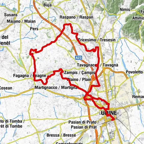 Boucle des châteaux médiévaux (R036)
