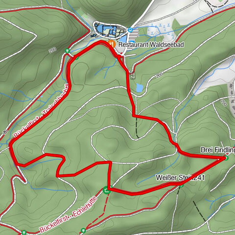 Willi Echle Weg Start Waldseebad