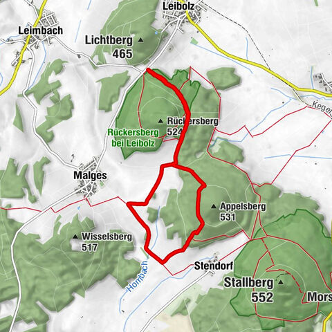 Kurze Runde am Rückersberg