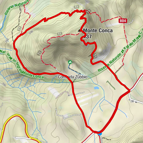 Campofranco - Contrada Zubbio - Monte Conca