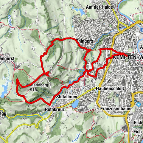 Kempten (Allgäu) - Marienkapelle - Mariaberg