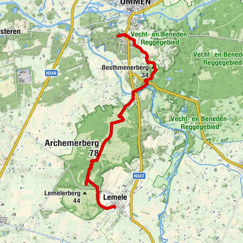 Ommen - Besthmenerberg - Archemerberg - Lemele