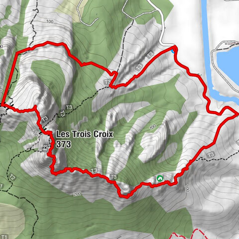Roquebrune-sur-Argens - Les Trois Croix