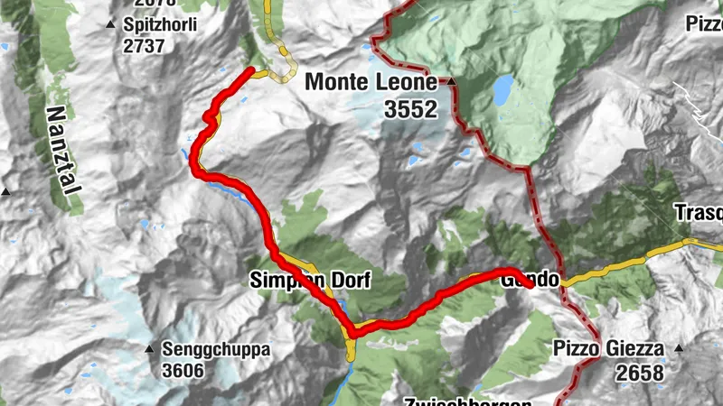 Via Stockalper | Étape 2 Col du Simplon - Gondo