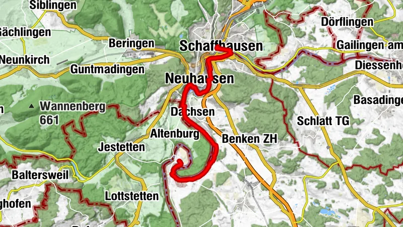 SwitzerlandMobil 60 : ViaRhenana, étape 4