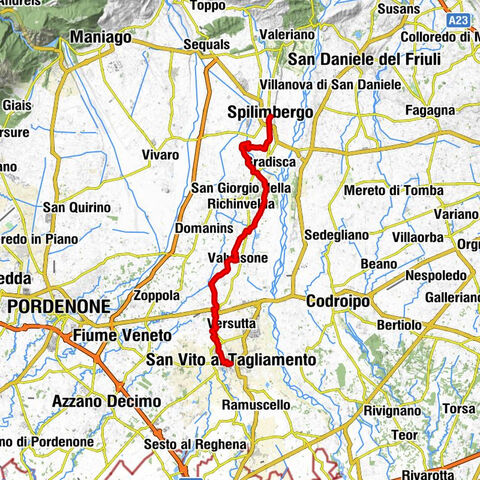 Spilimbergo - San Vito al Tagliamento (C602)