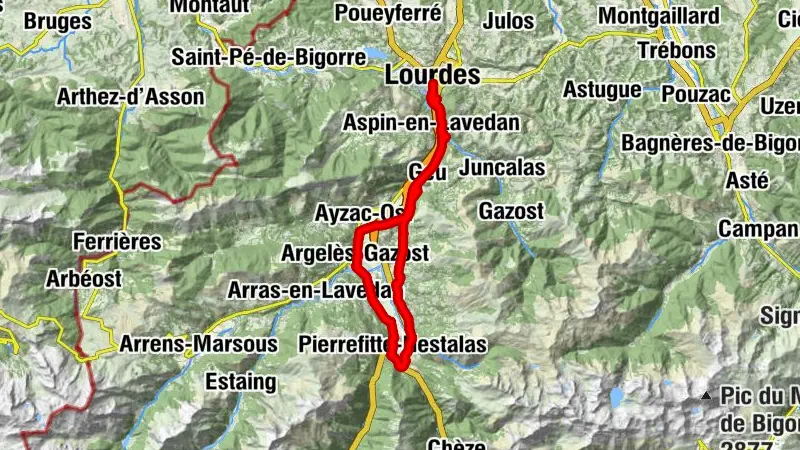 Lourdes Tour de la Vallée des Gaves