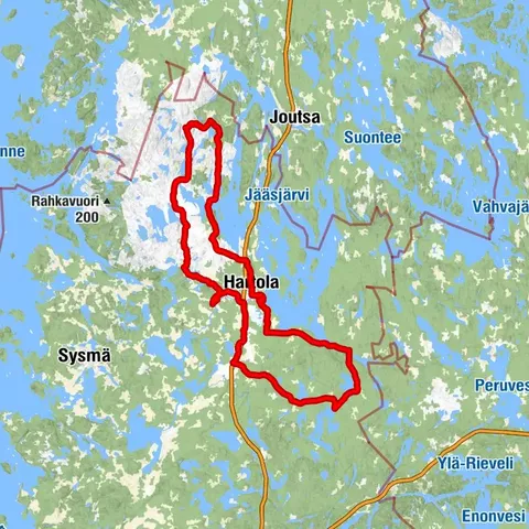 Parcours à vélo du roi, Hartola