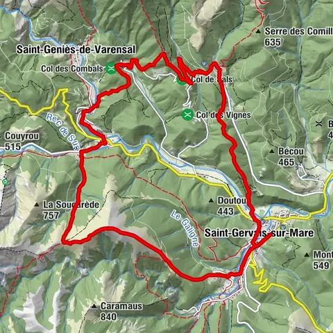 RANDONNEE DE LA HAUTE VALLEE DE LA MARE