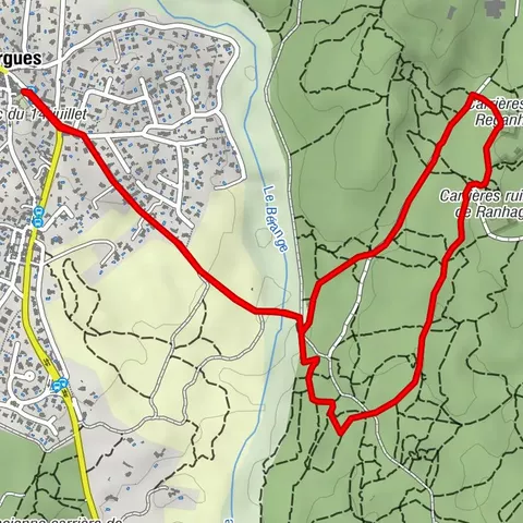 RANDONNEE LA BOUCLE DE REGANHAT