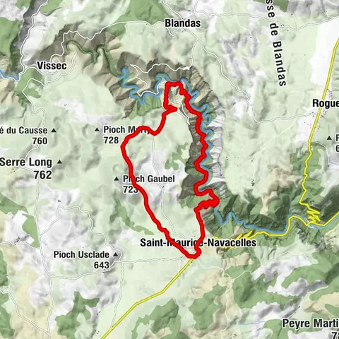 RANDONNÉE DE NAVACELLES - CAUSSE ET GORGES DE LA VIS