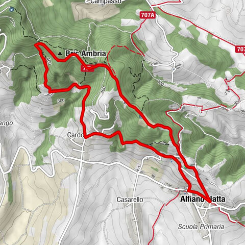Sentieri i colli pietrosi - Sentieri 737 in mountain bike
