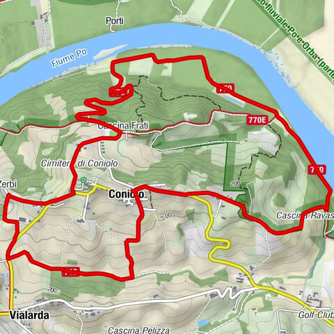 Sentiero anello di Coniolo - Sentiero 751 in camminata
