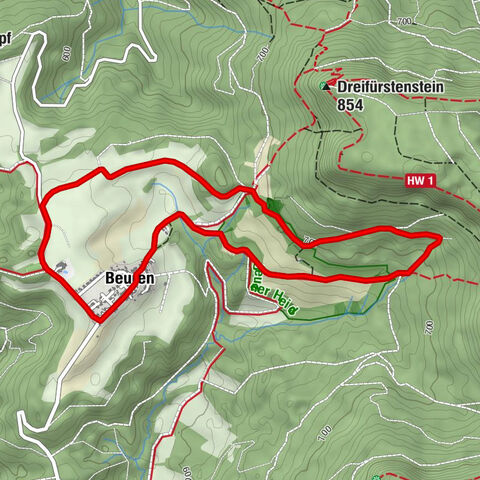 Heideweg-Tour à Hechingen
