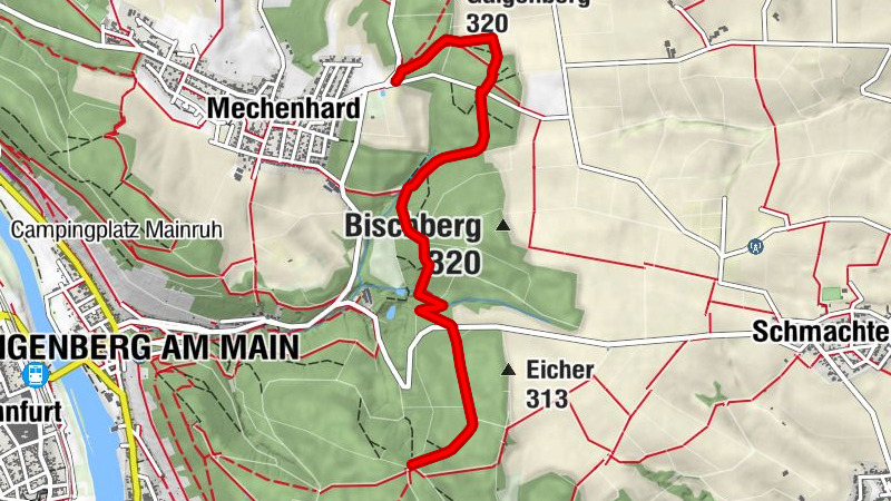Tour zum Dreimärker