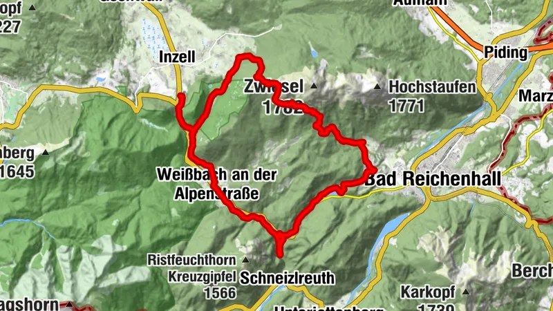 24 heures de Bavière Montagnes-Alpages-Gorge-Échelle du ciel