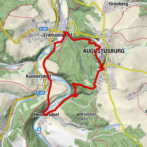 Vers la "couronne des monts métallifères".