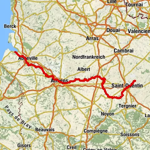 GR800 Sentier de la Somme