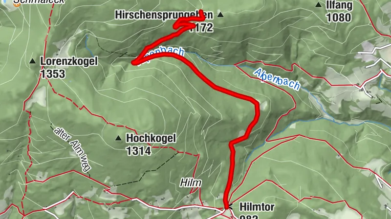 Steirische Wexl Trails - Hilmtor Route