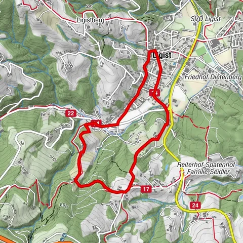 Ligister Schmankerlweg