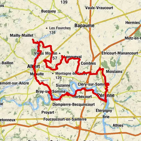 GR de Pays : Bataille de la Somme