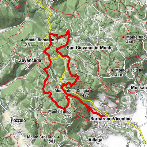 Barbarano Vicentino - Le Scudellette - Monte Tondo - C. Nuova