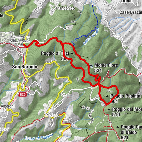 Da Marcello - San Baronto - Poggio al Tuci - Monte Fiore
