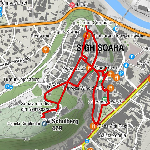 Sighișoara - Biserica din Deal - Schulberg - Catedrala Romano-Catolică Sf. Iosif