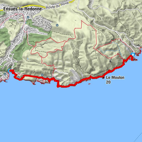 Niolon - Le Moulon - Le Mange-Tout - La Redonne