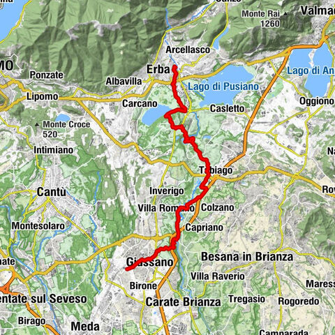 Nel parco valle del lambro